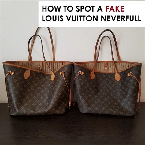 knockoff louis vuitton neverful bags|Louis Vuitton Neverfull MM: This Fake vs Real Comparison.